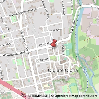 Mappa Via G. Matteotti, 17, 21057 Olgiate Olona, Varese (Lombardia)