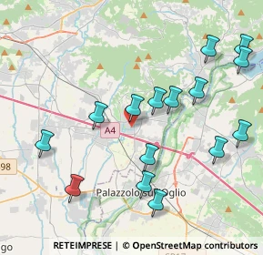 Mappa Via Giacomo Matteotti, 24064 Grumello del Monte BG, Italia (4.37)