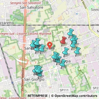 Mappa Piazzale Angelo Arosio Genola, 20851 Lissone MB, Italia (0.8755)