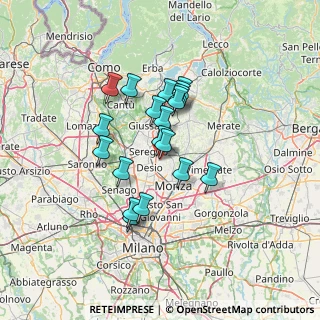 Mappa Piazzale Angelo Arosio Genola, 20851 Lissone MB, Italia (10.58)