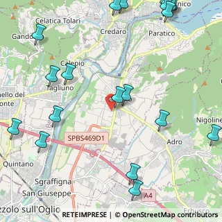 Mappa Via Pozze, 25031 Capriolo BS, Italia (3.193)