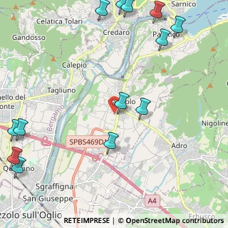 Mappa Via Pozze, 25031 Capriolo BS, Italia (3.09769)