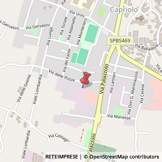 Mappa Via delle Pozze, 17A, 25031 Capriolo, Brescia (Lombardia)