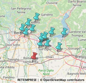 Mappa P.za Invalidi del Lavoro, 24064 Grumello del Monte BG, Italia (10.38692)