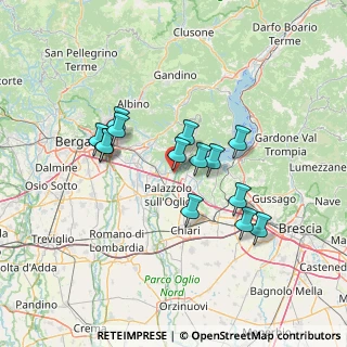 Mappa Vicolo Tintoretto, 24060 Castelli Calepio BG, Italia (11.82357)