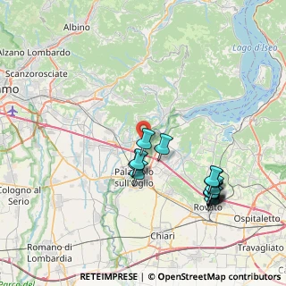 Mappa Vicolo Tintoretto, 24060 Castelli Calepio BG, Italia (8.22143)
