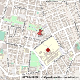 Mappa Via Lussemburgo, 4, 30027 San Donà di Piave, Venezia (Veneto)