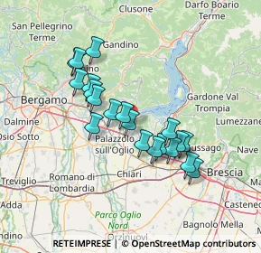 Mappa 25031 Capriolo BS, Italia (11.9195)