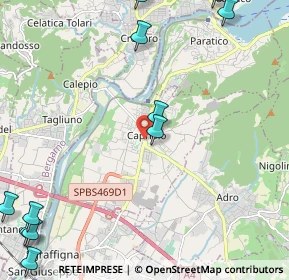 Mappa 25031 Capriolo BS, Italia (3.295)
