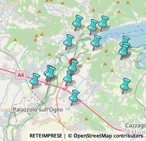 Mappa 25031 Capriolo BS, Italia (3.826)