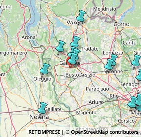 Mappa Via Fosse Ardeatine, 21017 Samarate VA, Italia (18.02933)