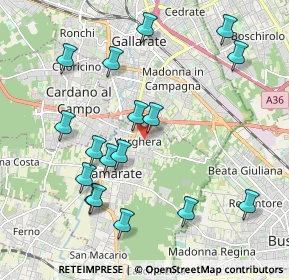 Mappa Via Fosse Ardeatine, 21017 Samarate VA, Italia (2.14118)