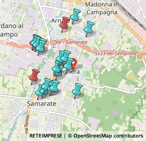 Mappa Via Fosse Ardeatine, 21017 Samarate VA, Italia (0.883)