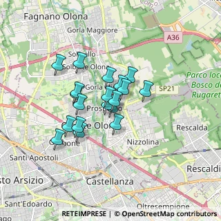 Mappa Unnamed Road, 21055 Gorla minore VA, Italia (1.22158)