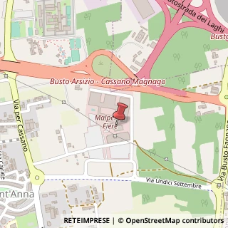 Mappa Via XI Settembre, 16, 21052 Busto Arsizio, Varese (Lombardia)