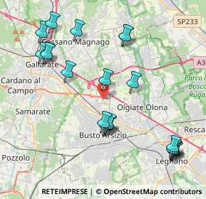 Mappa Strada Comunale per Cassano Magnago, 21052 Busto Arsizio VA, Italia (4.624)