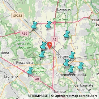 Mappa Via Bernardino Luini, 21040 Gerenzano VA, Italia (3.84455)