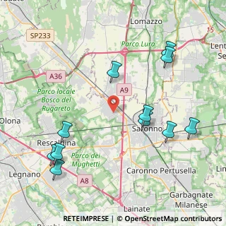 Mappa Via Bernardino Luini, 21040 Gerenzano VA, Italia (4.72818)