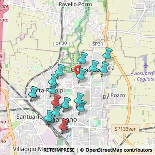 Mappa Via Trento, 21047 Saronno VA, Italia (1.0225)