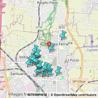 Mappa Via Trento, 21047 Saronno VA, Italia (0.99)