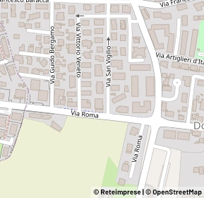Mappa Via San Vigilio, 31030 Casier TV, Italia (0.08846)