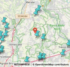 Mappa 20884 Sulbiate MB, Italia (6.696)