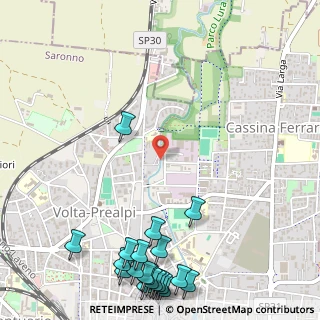 Mappa Via Angelico, 21047 Saronno VA, Italia (0.823)