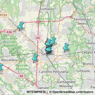 Mappa Via Angelico, 21047 Saronno VA, Italia (2.64091)