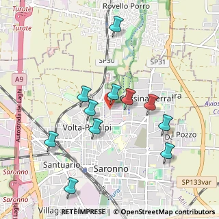 Mappa Via Angelico, 21047 Saronno VA, Italia (0.94)