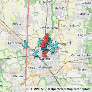 Mappa Via Angelico, 21047 Saronno VA, Italia (0.81933)