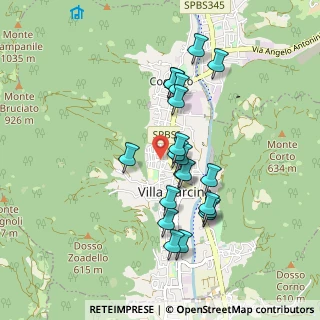 Mappa Via Alcide De Gasperi, 25069 Villa Carcina BS, Italia (0.8125)