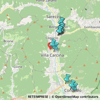 Mappa Via Alcide De Gasperi, 25069 Villa Carcina BS, Italia (1.92846)