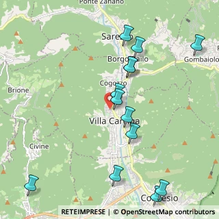 Mappa Via Alcide De Gasperi, 25069 Villa Carcina BS, Italia (2.33154)
