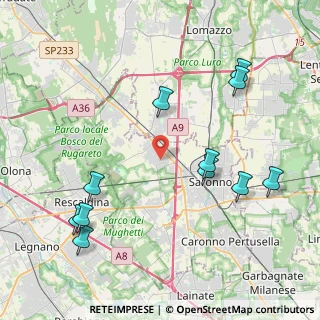 Mappa Via Palestrina, 21040 Gerenzano VA, Italia (4.74)