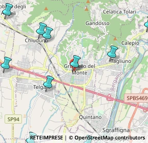 Mappa Via Dante Alighieri, 24064 Grumello del Monte BG, Italia (3.14364)