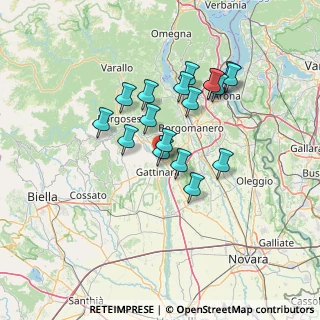 Mappa Corso Roma, 28078 Romagnano Sesia NO, Italia (11.70444)