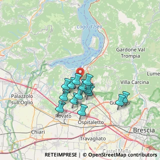 Mappa Via Breda, 25050 Provaglio d'Iseo BS, Italia (5.82929)
