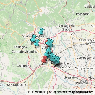 Mappa Via Garibaldi, 36031 Dueville VI, Italia (10.566)