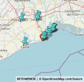 Mappa Via dello Zodiaco, 30020 San Michele al Tagliamento VE, Italia (8.91154)