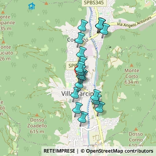 Mappa Via Guglielmo Marconi, 25069 Villa Carcina BS, Italia (0.805)
