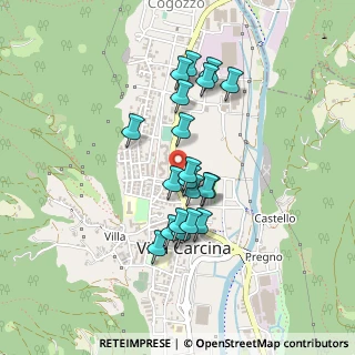 Mappa Via Guglielmo Marconi, 25069 Villa Carcina BS, Italia (0.362)