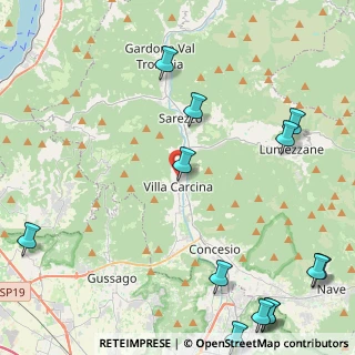 Mappa Via Guglielmo Marconi, 25069 Villa Carcina BS, Italia (6.44308)