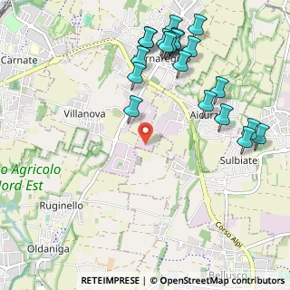 Mappa Via Restelli, 20886 Aicurzio MB, Italia (1.2415)