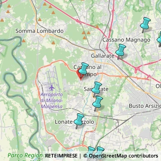 Mappa Cardano Al Campo, 21010 Cardano Al Campo VA, Italia (6.5525)