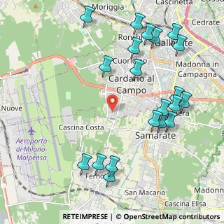 Mappa Cardano Al Campo, 21010 Cardano Al Campo VA, Italia (2.46)