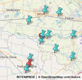 Mappa Via Madonnetta, 31050 Badoere TV, Italia (4.15583)