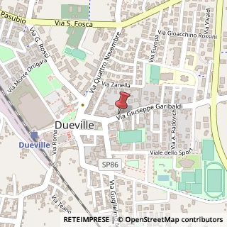 Mappa Via Garibaldi, 41, 36031 Dueville, Vicenza (Veneto)