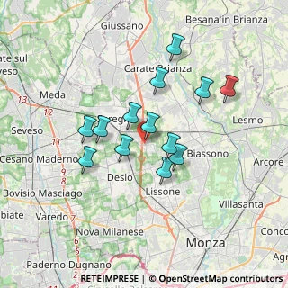 Mappa Via Isaac Asimov, 20851 Lissone MB, Italia (2.91462)