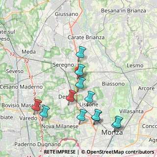 Mappa Via Isaac Asimov, 20851 Lissone MB, Italia (4.33667)