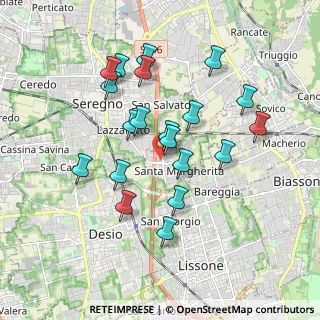 Mappa Via Isaac Asimov, 20851 Lissone MB, Italia (1.7105)